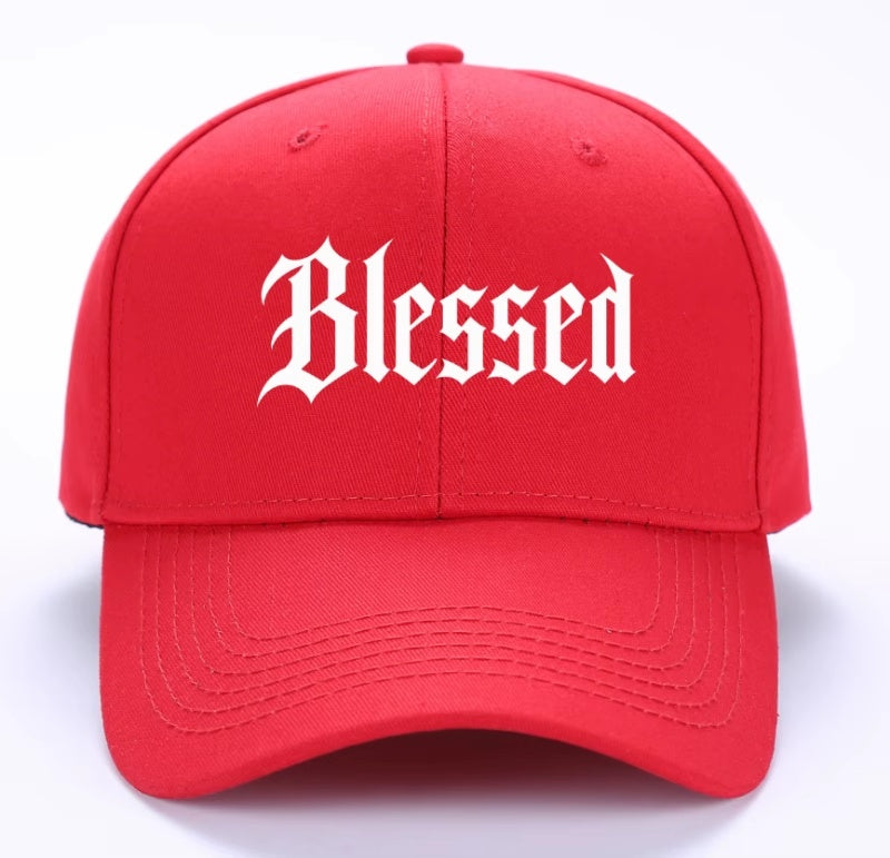 Blessed Hat in red, front view